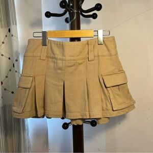 shein cargo mini skirt
